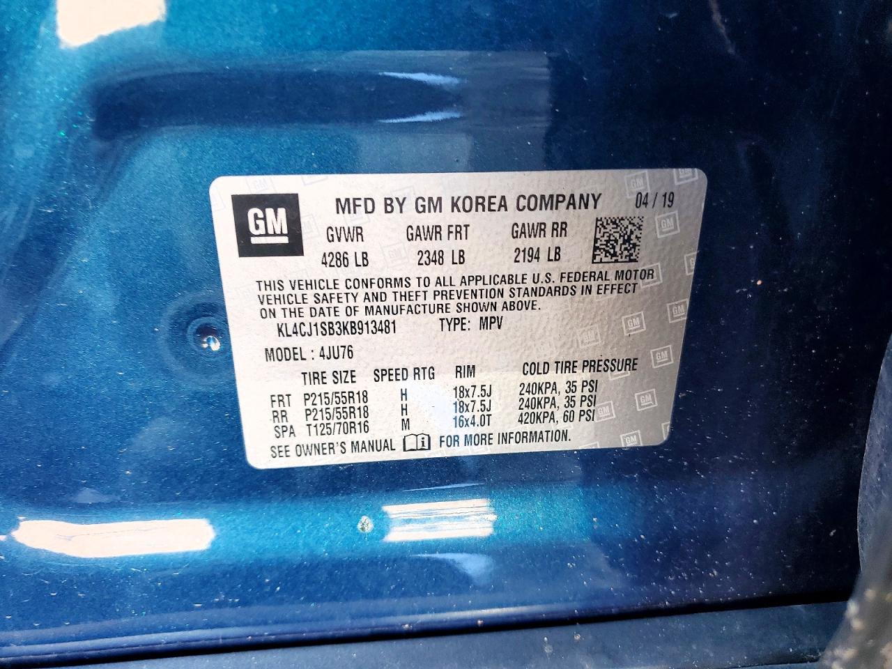 2019 BUICK ENCORE