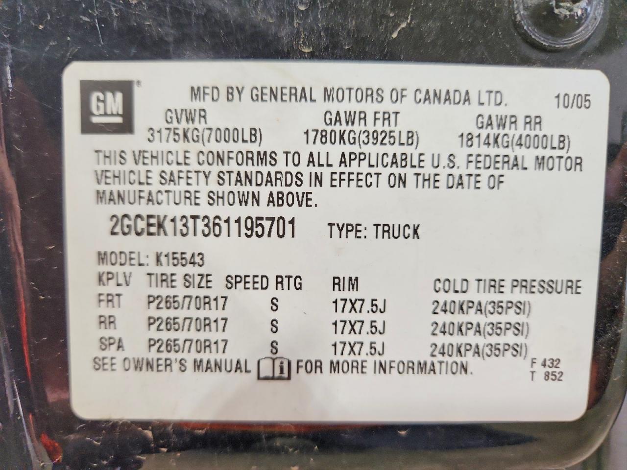 2006 CHEVROLET SILVERADO