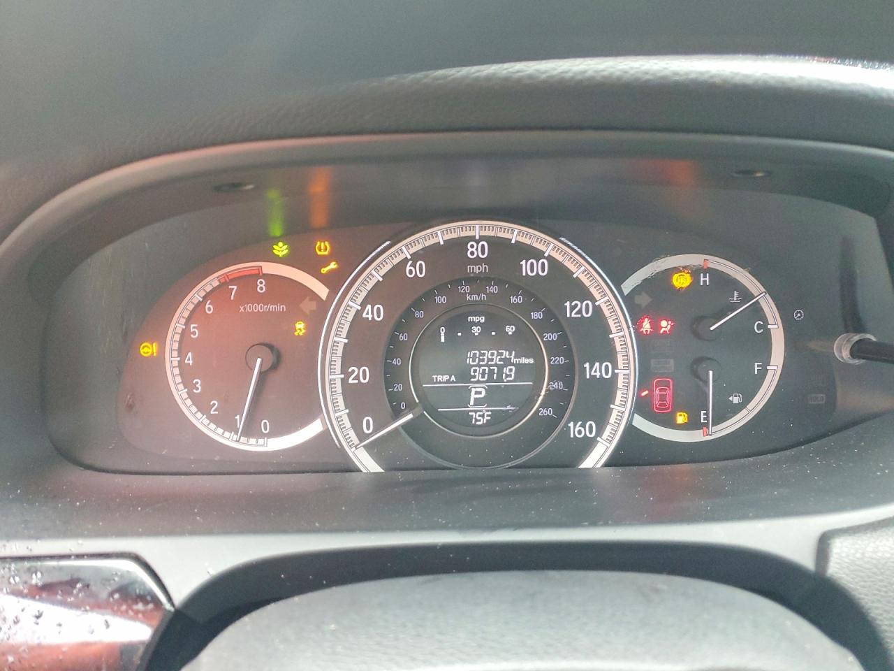 2016 HONDA ACCORD