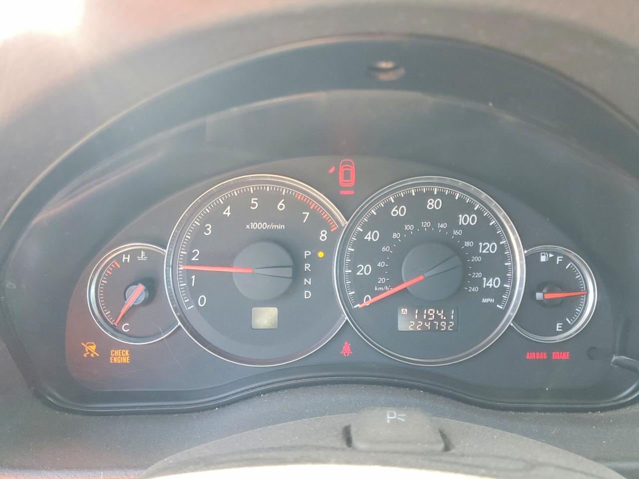 2009 SUBARU LEGACY