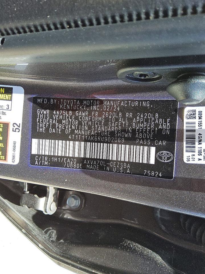 2024 TOYOTA CAMRY