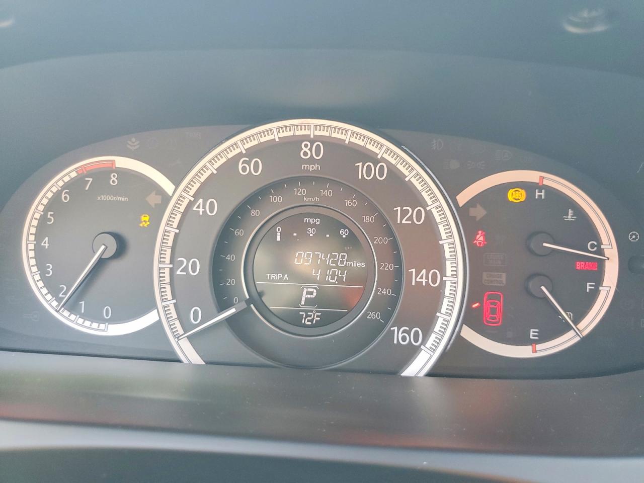 2014 HONDA ACCORD
