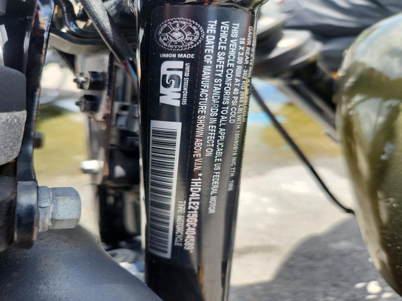 2016 HARLEY-DAVIDSON XL