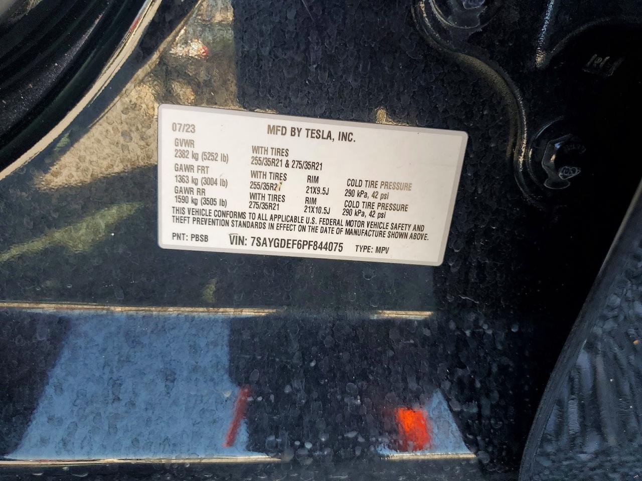 2023 TESLA MODEL Y