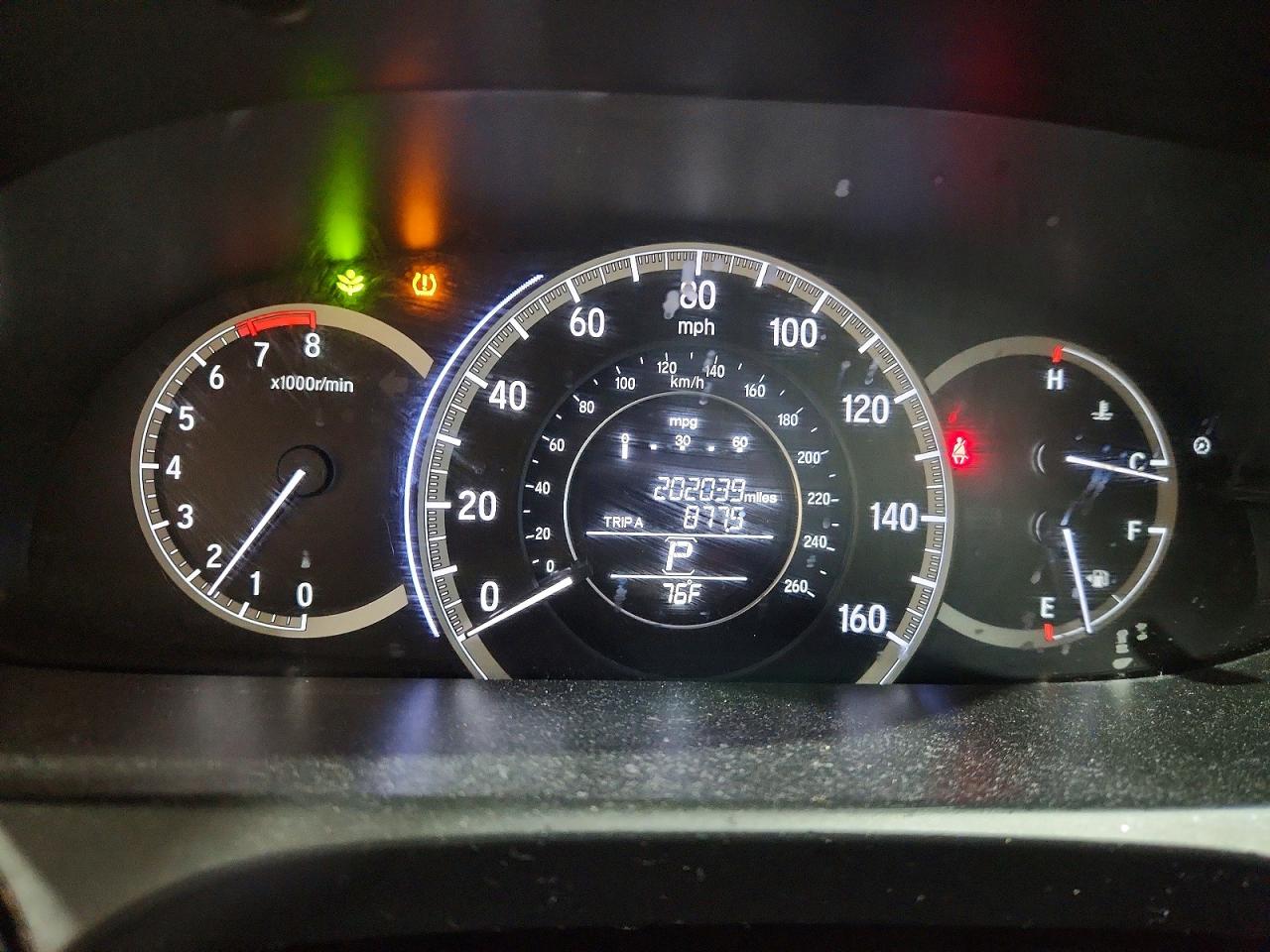 2016 HONDA ACCORD