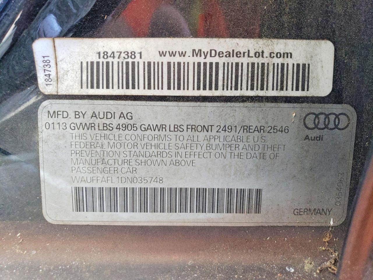 2013 AUDI A4