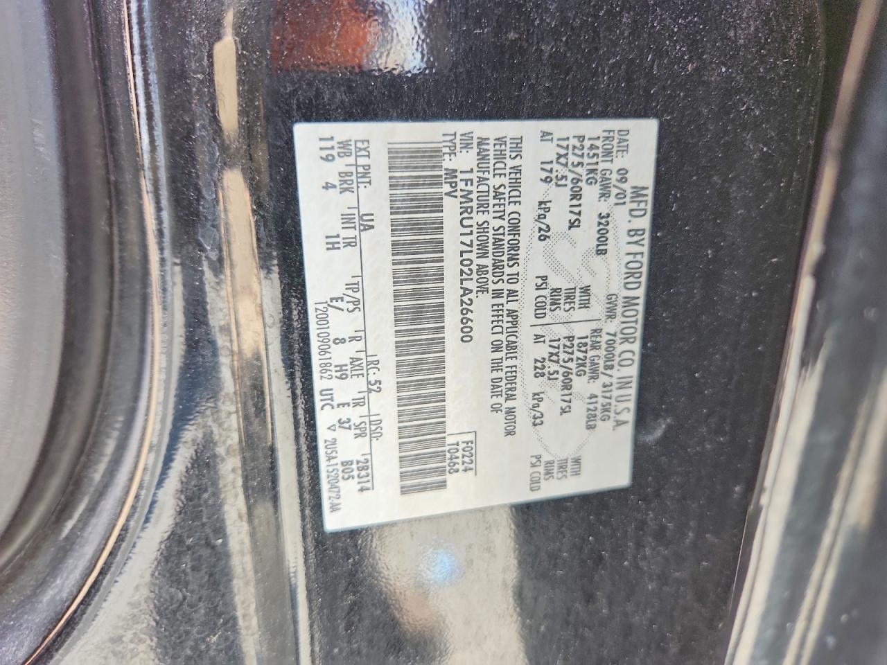 2002 FORD EXPEDITION