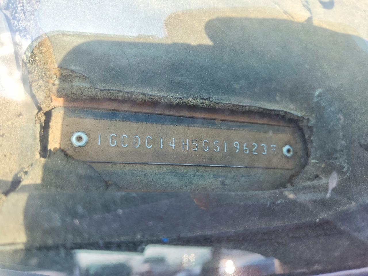 1986 CHEVROLET C/K1500