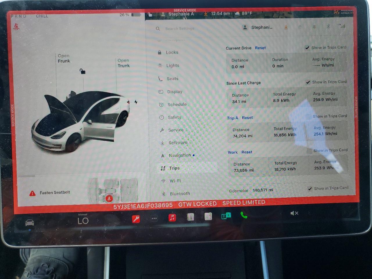 2018 TESLA MODEL 3