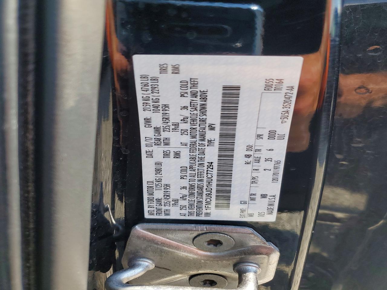 2017 FORD ESCAPE