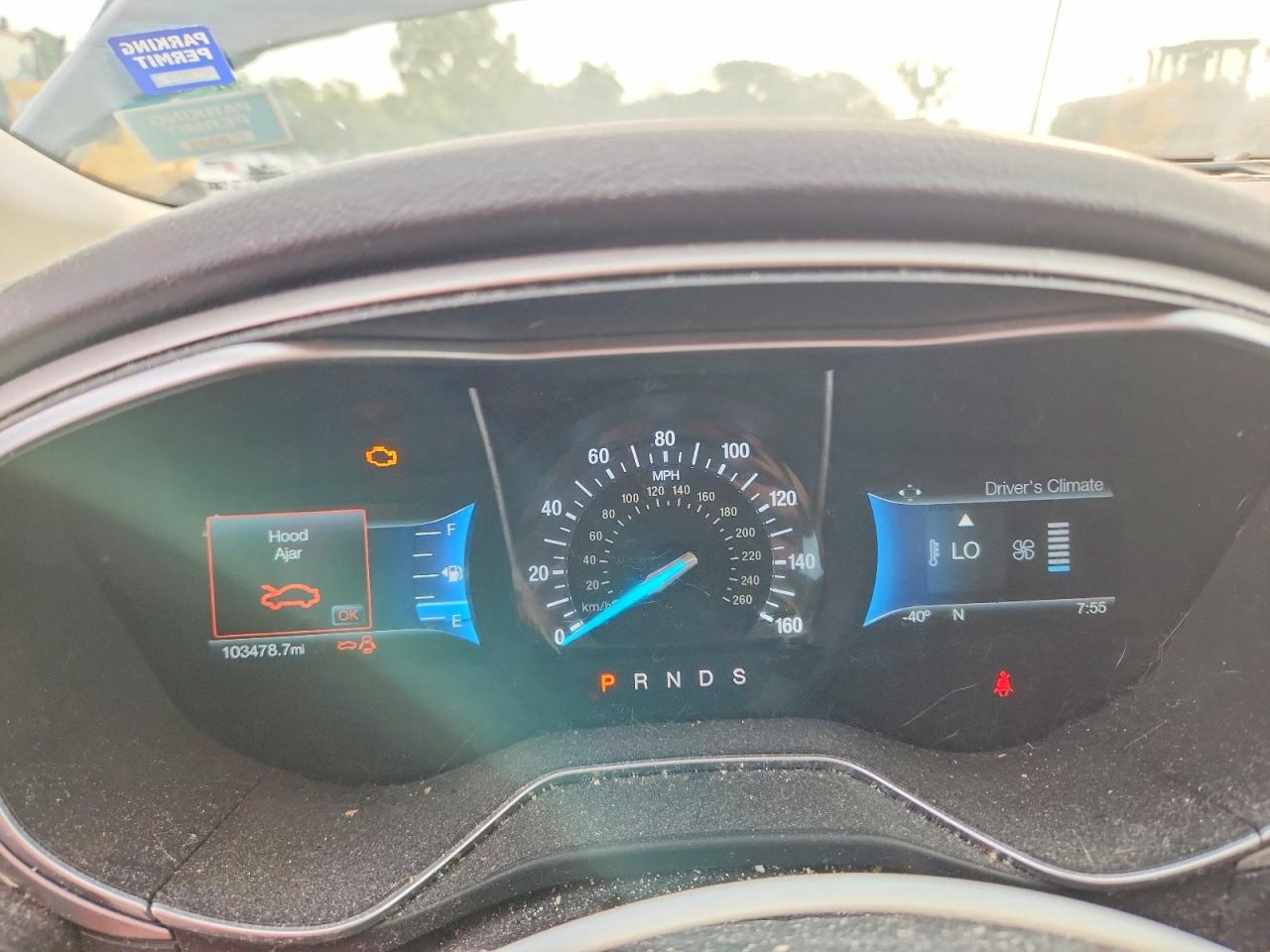 2016 FORD FUSION