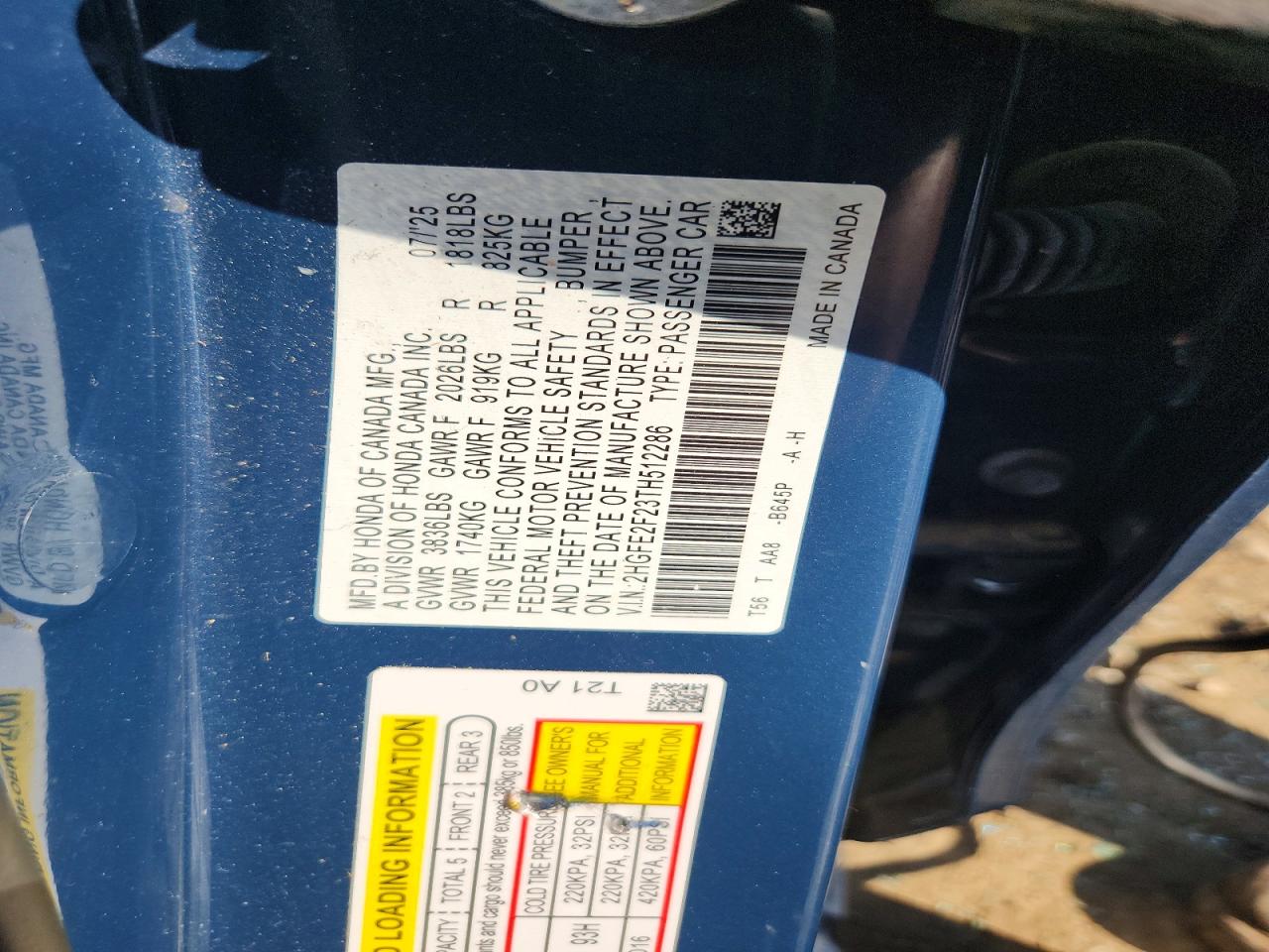 2026 HONDA CIVIC