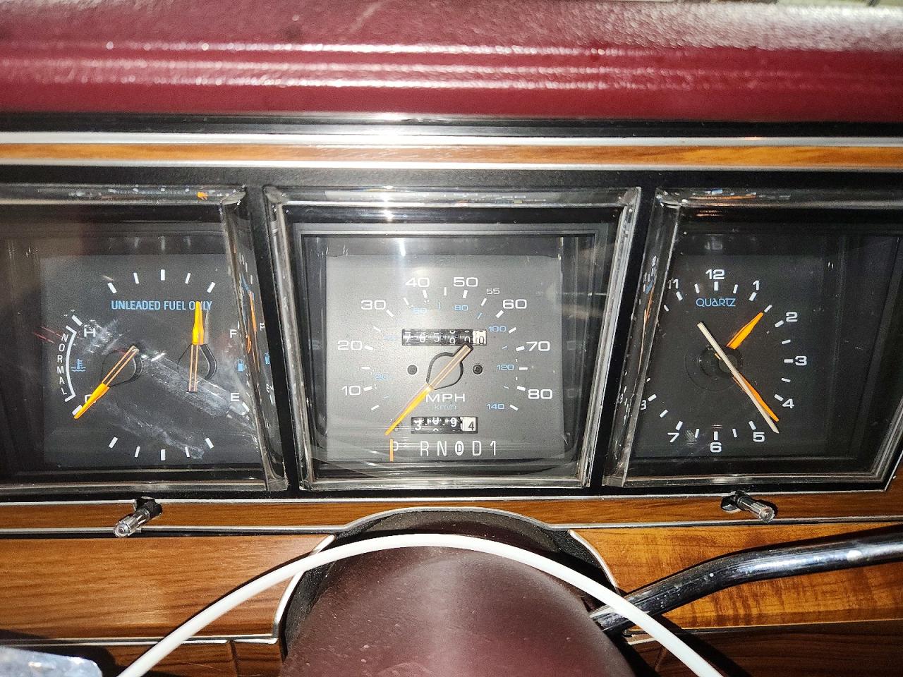 1998 LINCOLN TOWNCAR