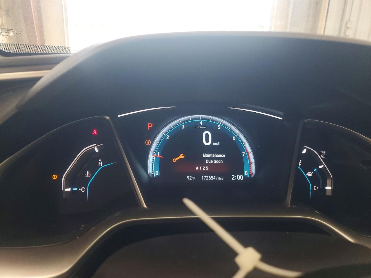 2016 HONDA CIVIC