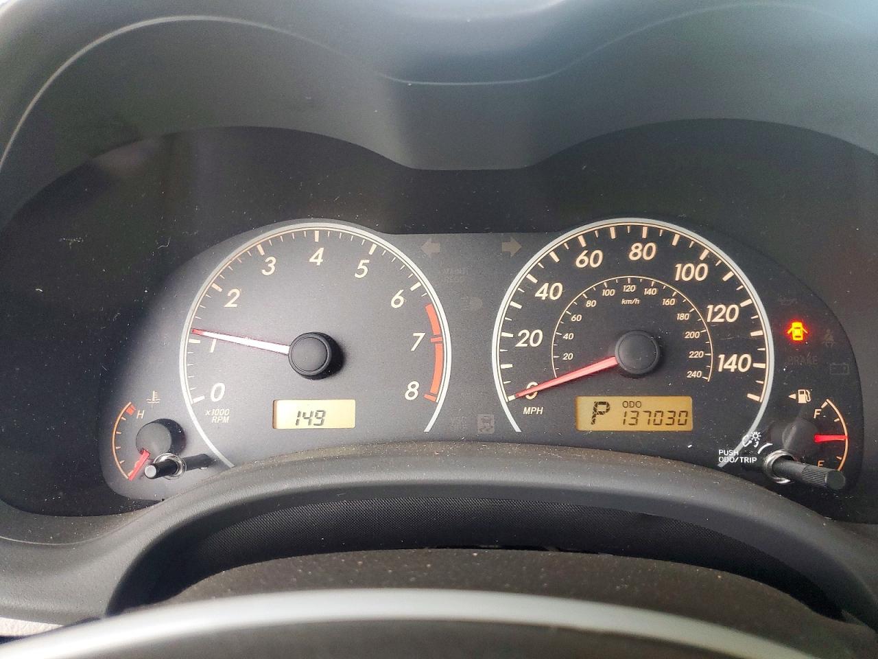 2009 TOYOTA COROLLA