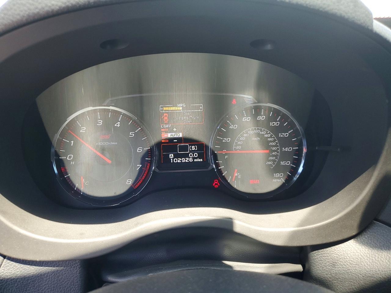 2018 SUBARU WRX