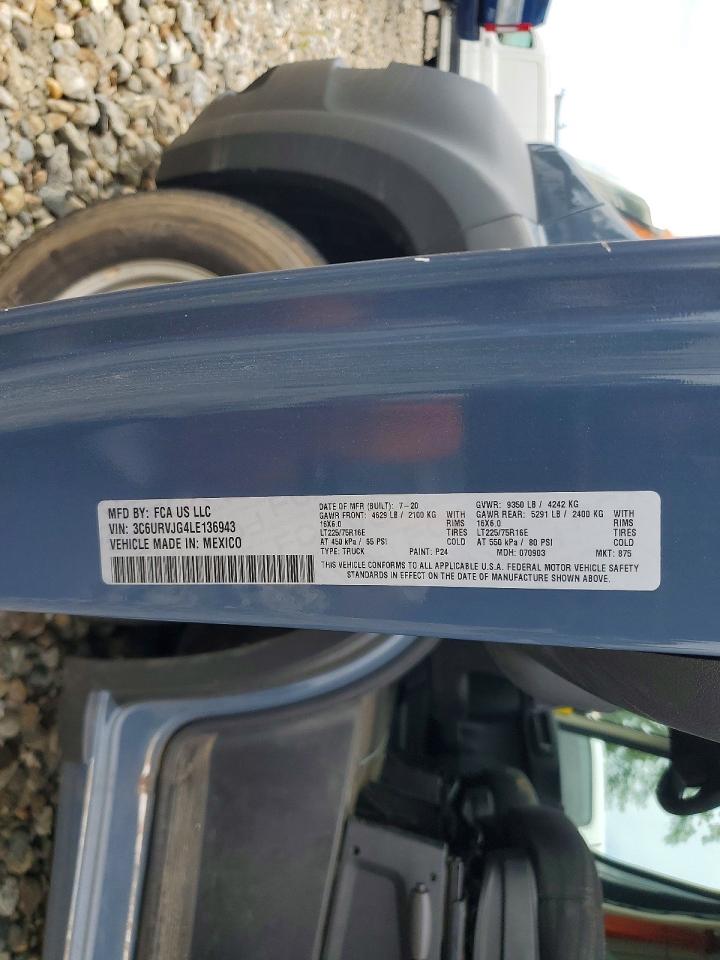 2020 RAM PROMASTER