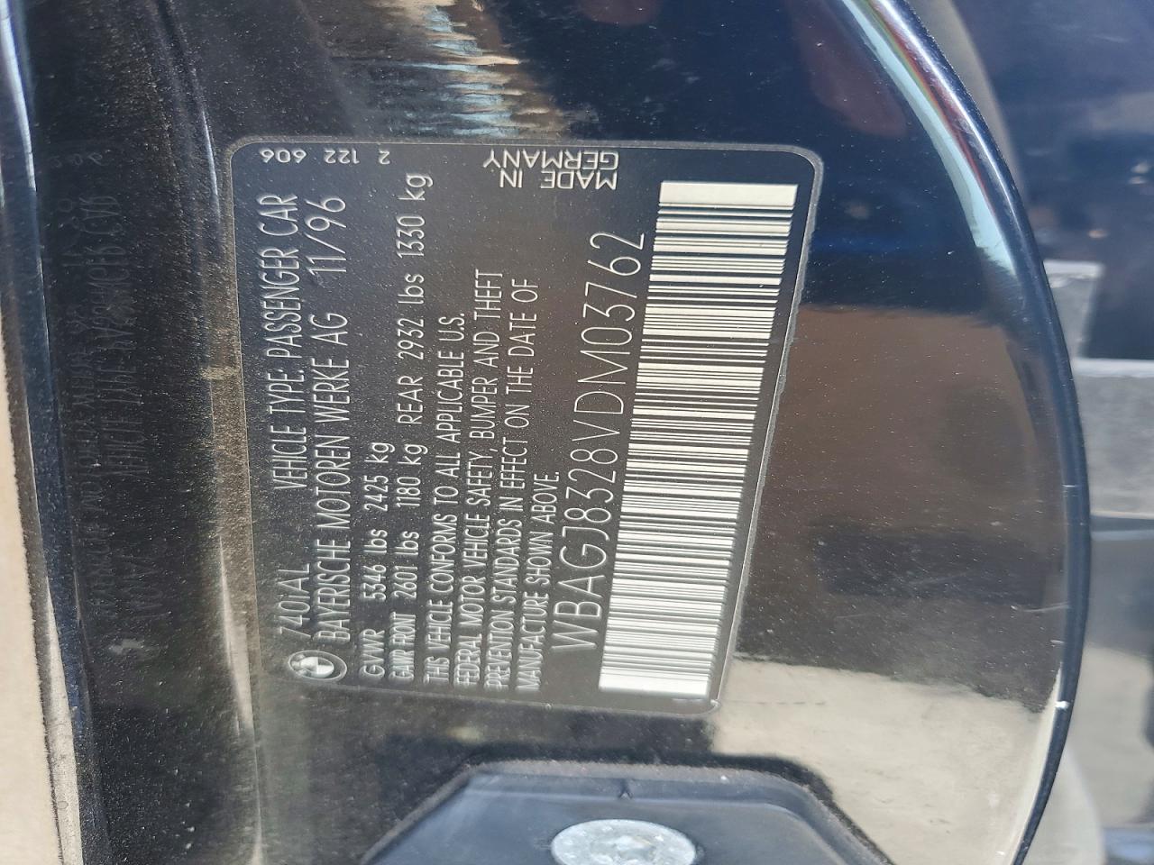 1997 BMW 7 SERIES