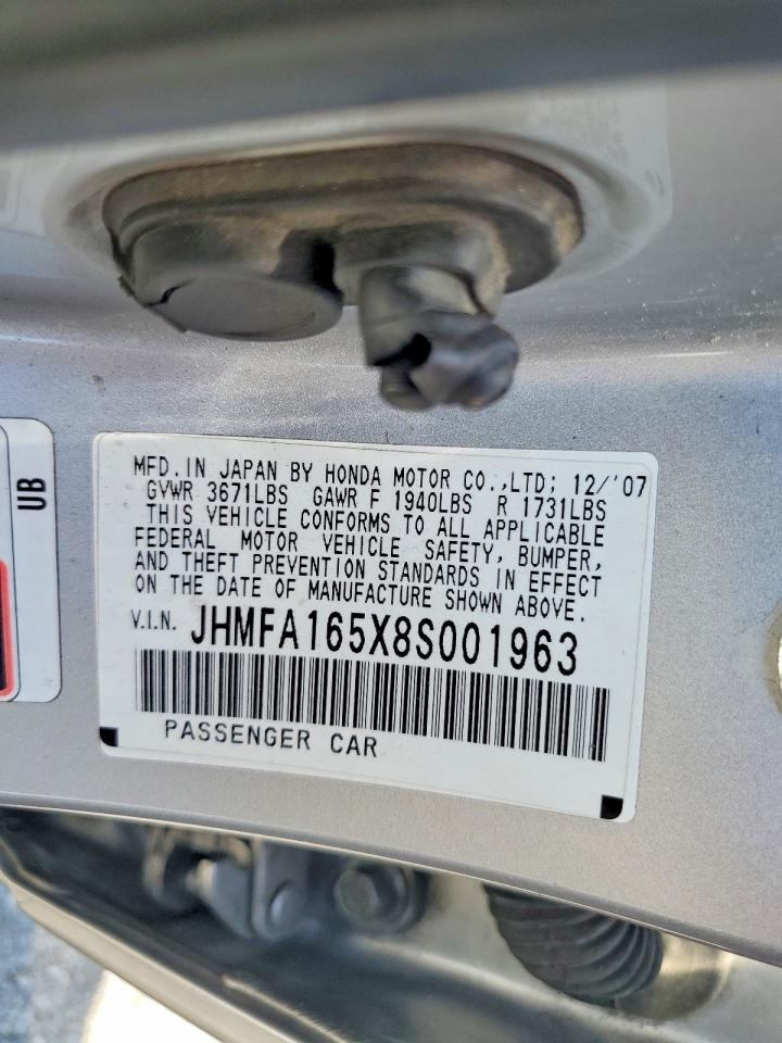 2008 HONDA CIVIC