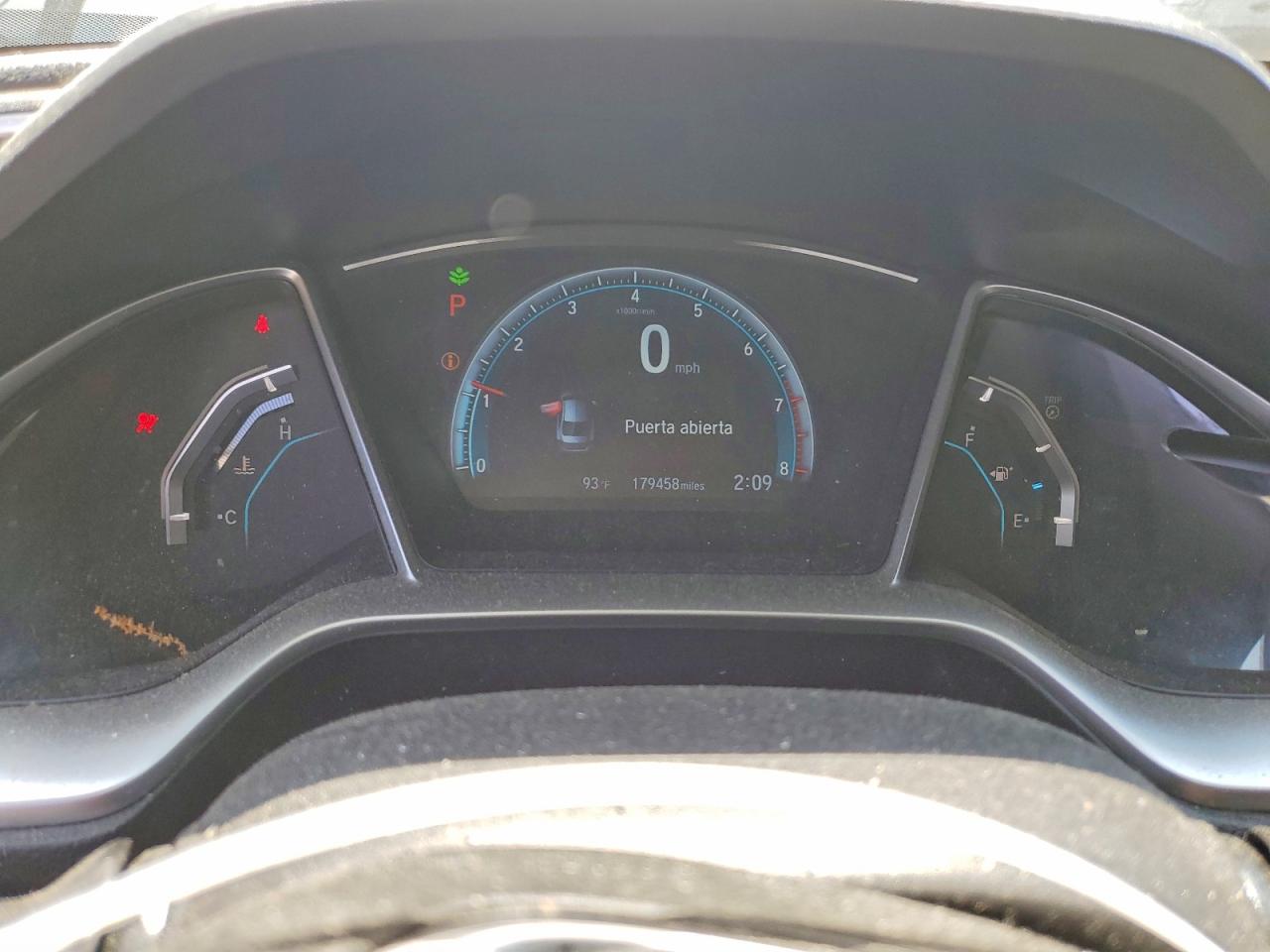 2016 HONDA CIVIC