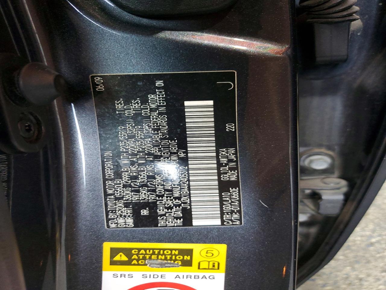 2010 LEXUS RX350