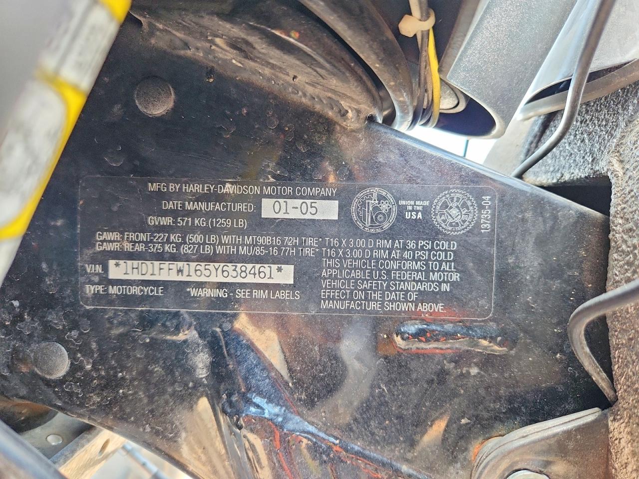 2005 HARLEY-DAVIDSON FL