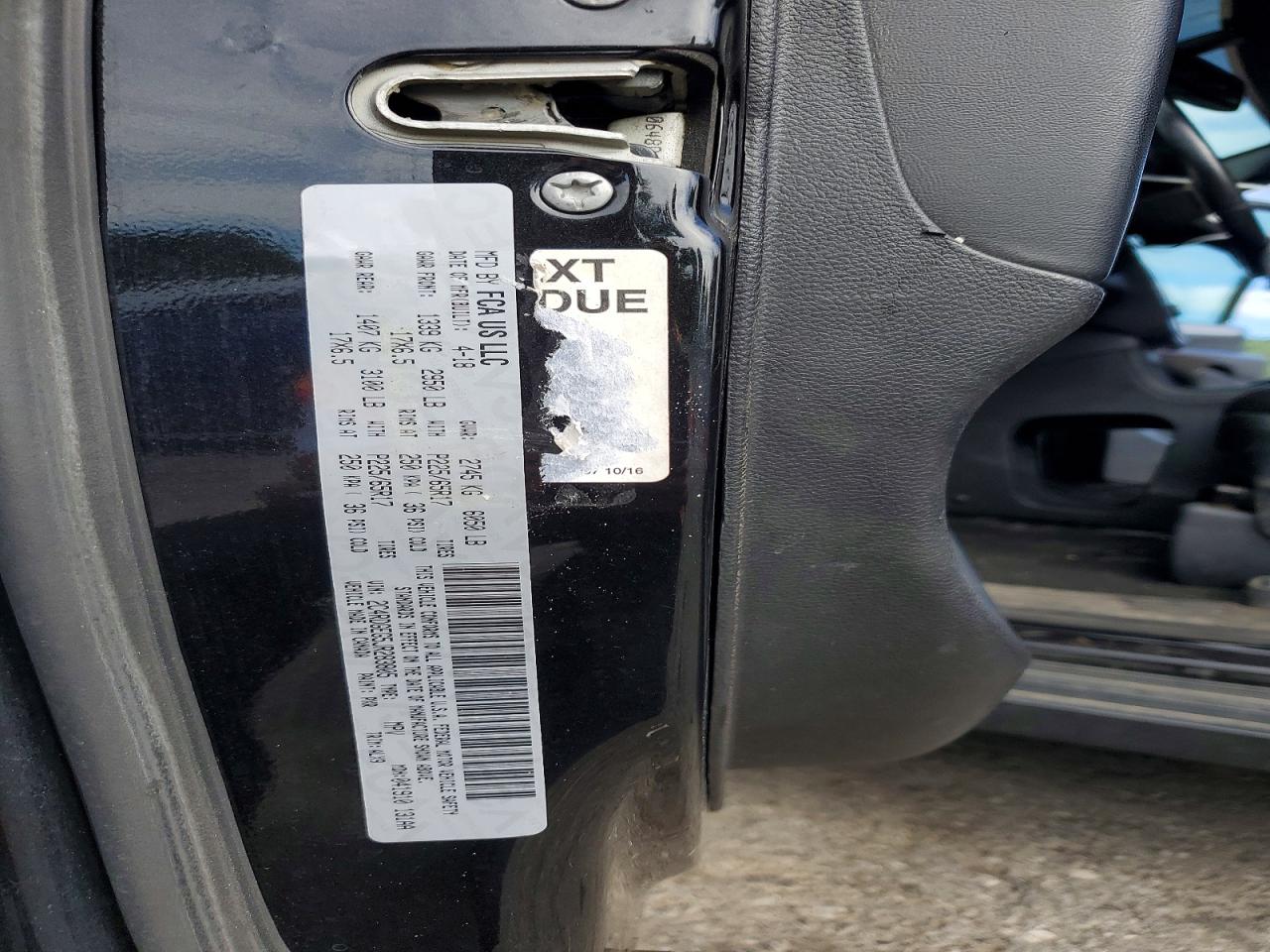 2018 DODGE CARAVAN