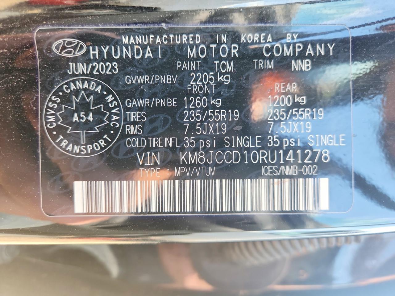 2024 HYUNDAI TUCSON