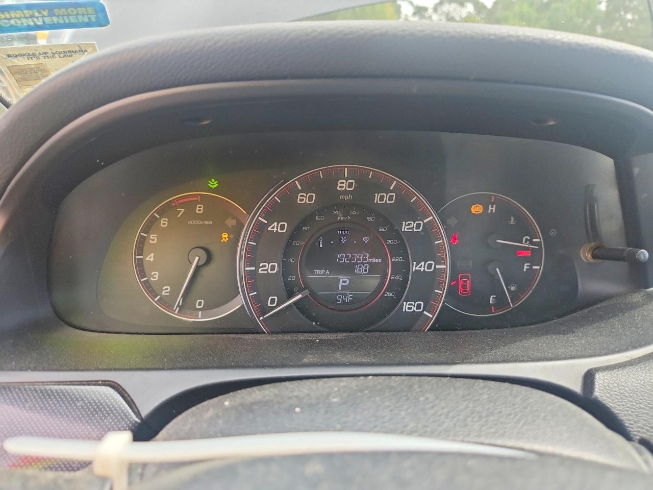 2015 HONDA ACCORD