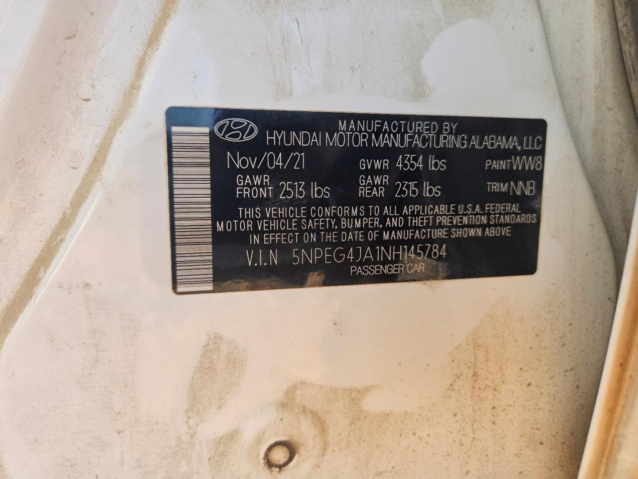 2022 HYUNDAI SONATA