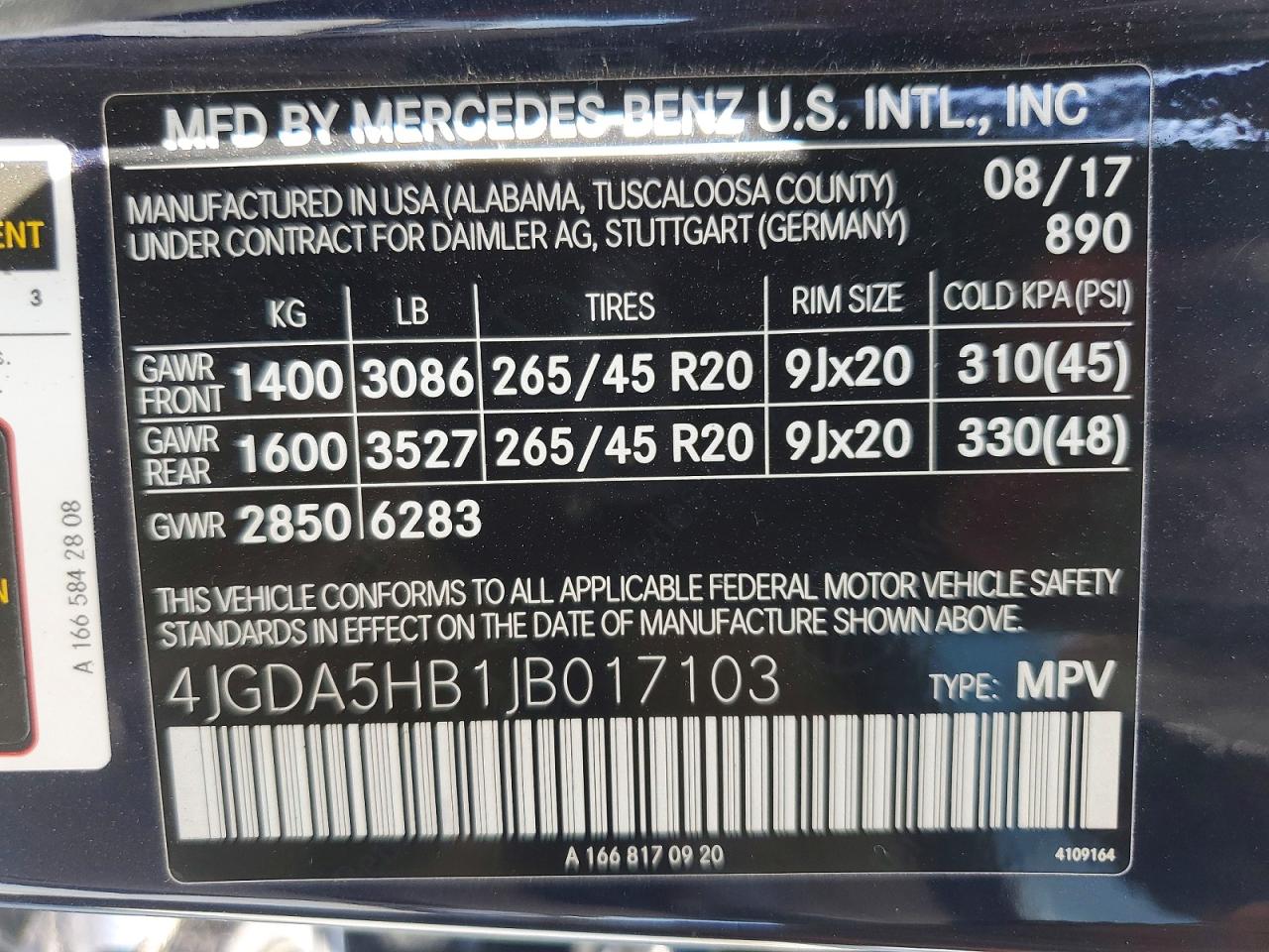 2018 MERCEDES-BENZ GLE-CLASS