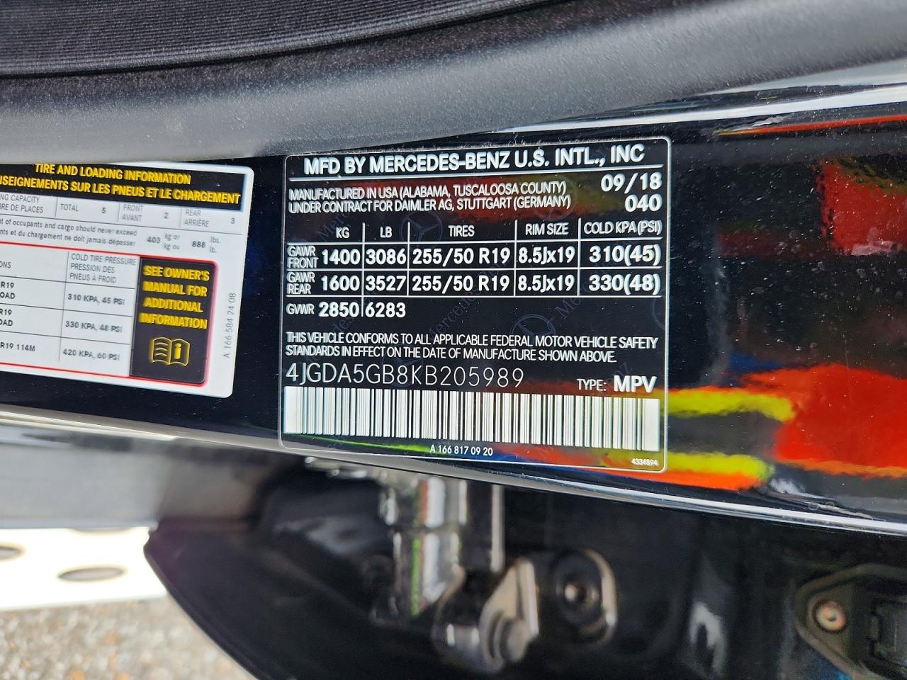 2019 MERCEDES-BENZ GLE-CLASS