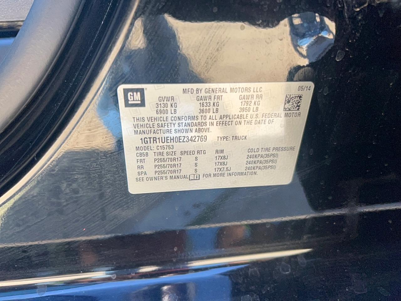 2014 GMC SIERRA