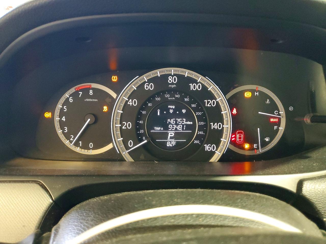 2014 HONDA ACCORD