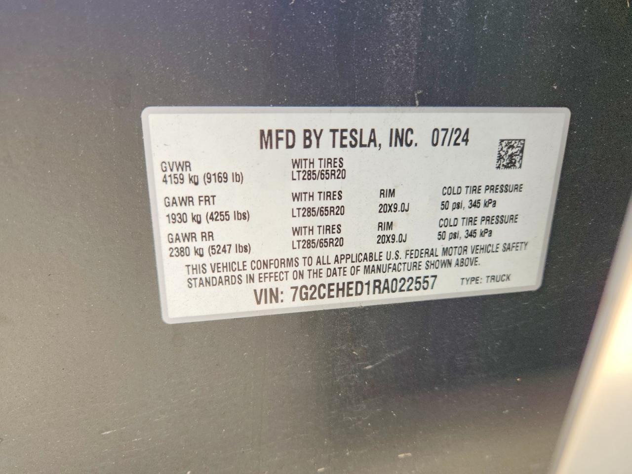 2024 TESLA CYBERTRUCK
