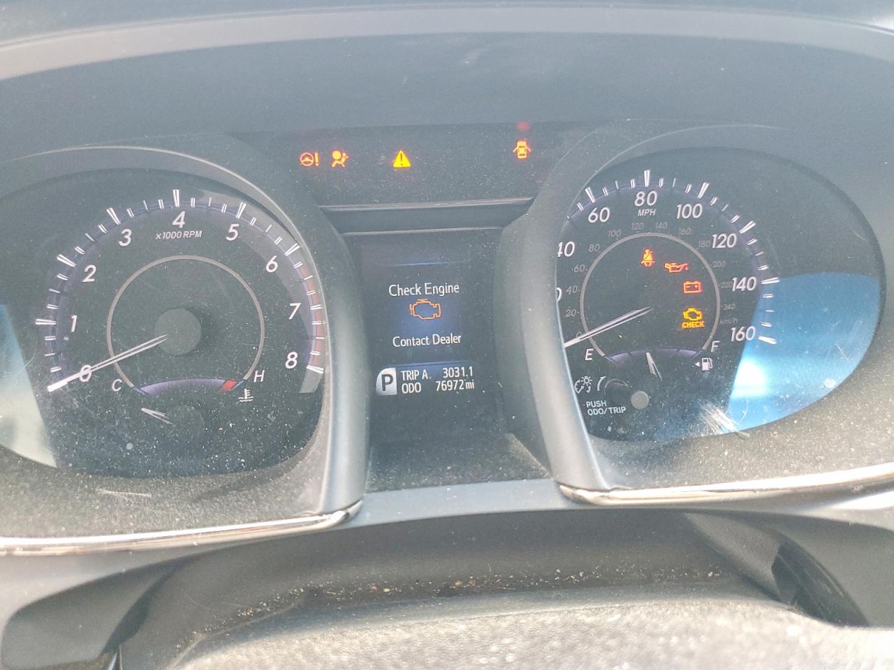 2016 TOYOTA AVALON