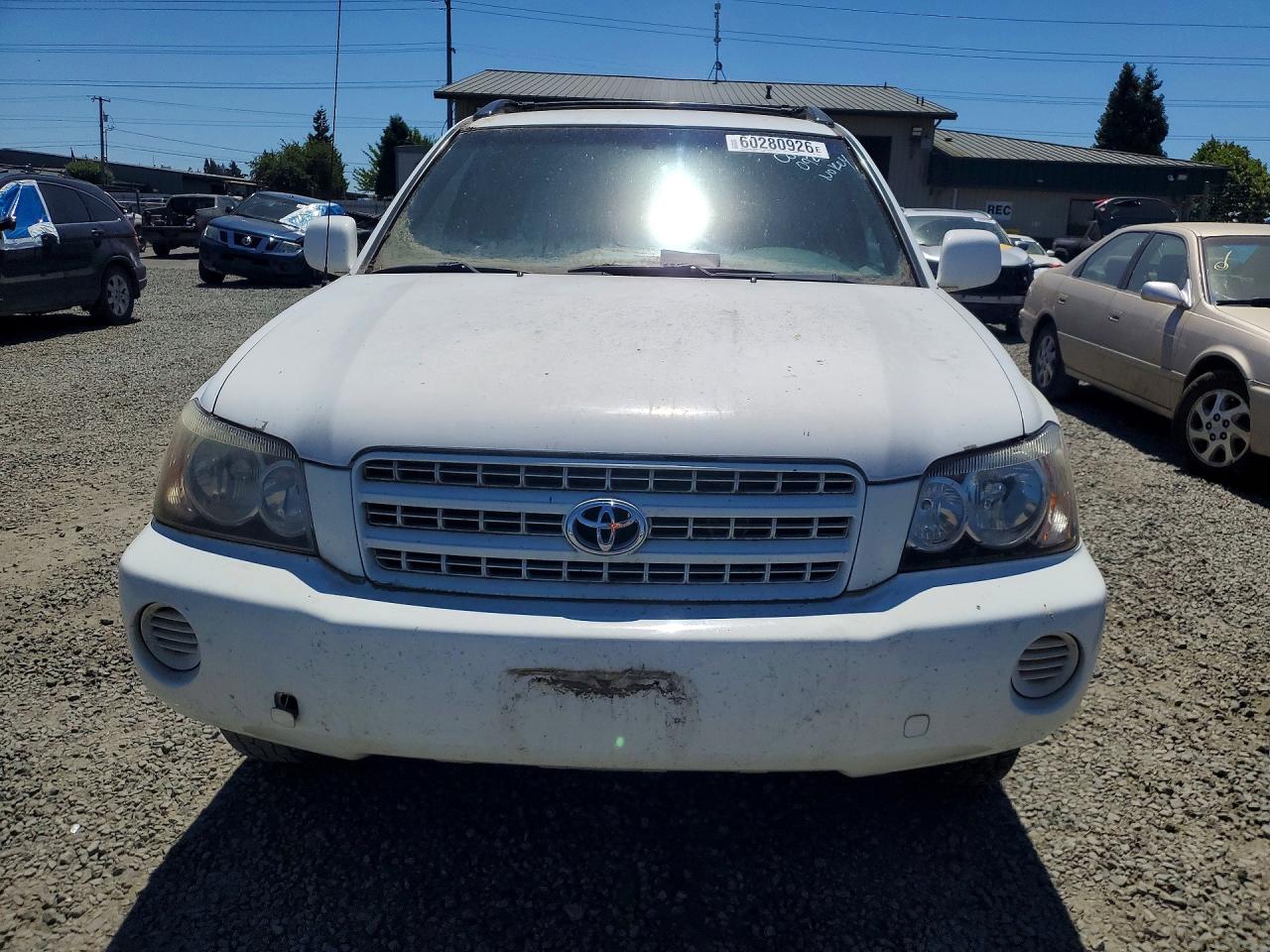 2001 TOYOTA HIGHLANDER
