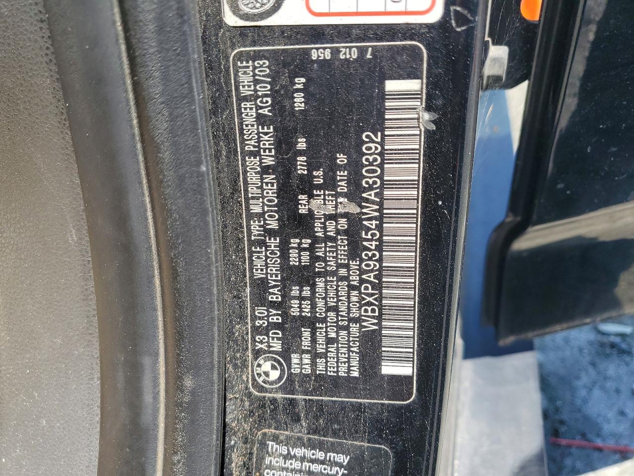 2004 BMW X3