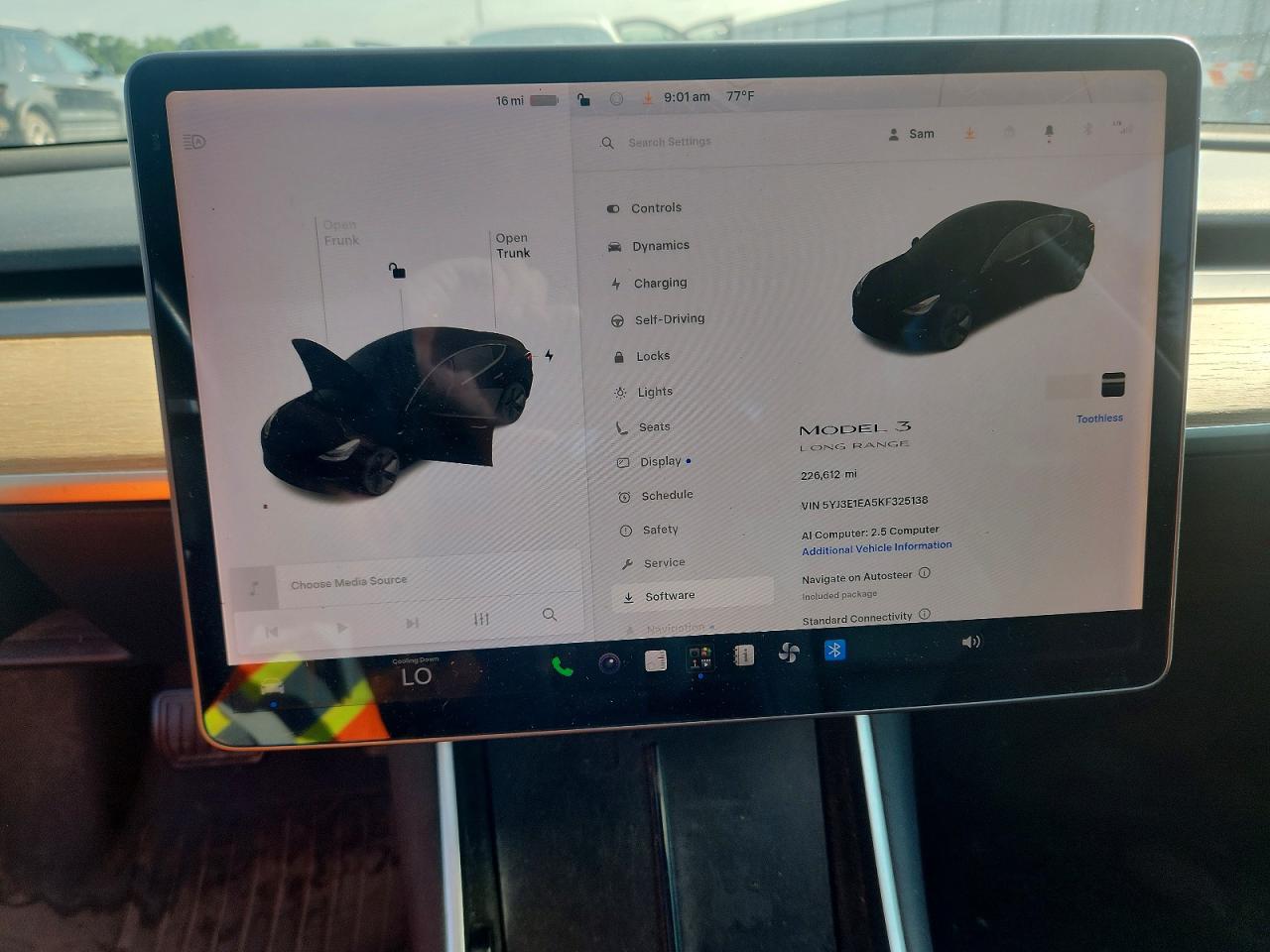 2019 TESLA MODEL 3