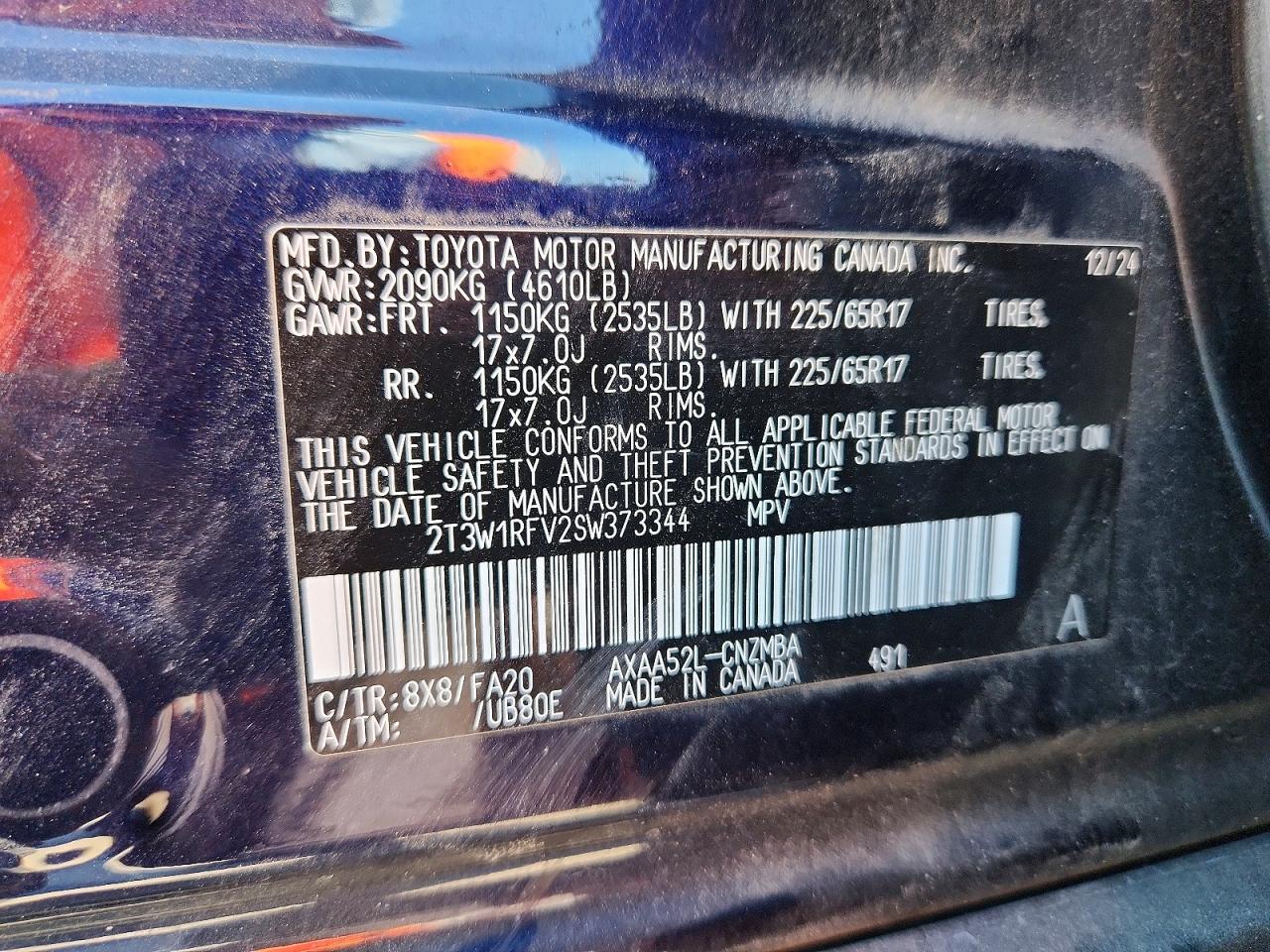 2025 TOYOTA RAV4