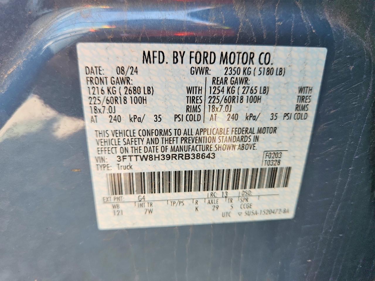 2024 FORD MAVERICK