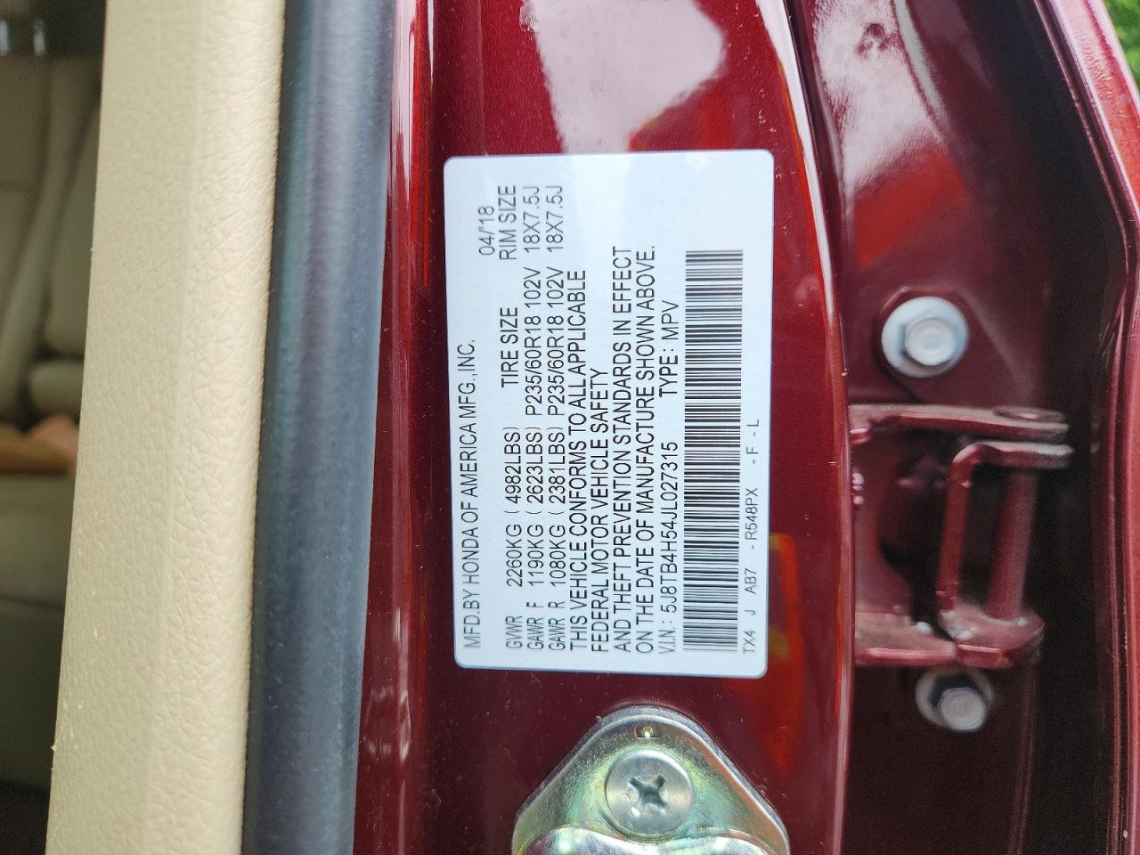 2018 ACURA RDX