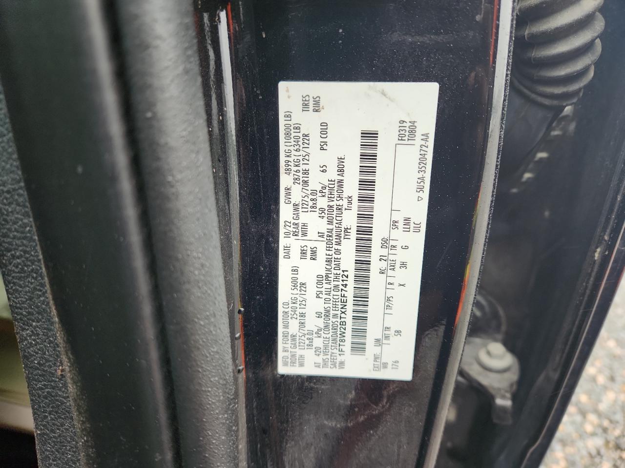 2022 FORD F250