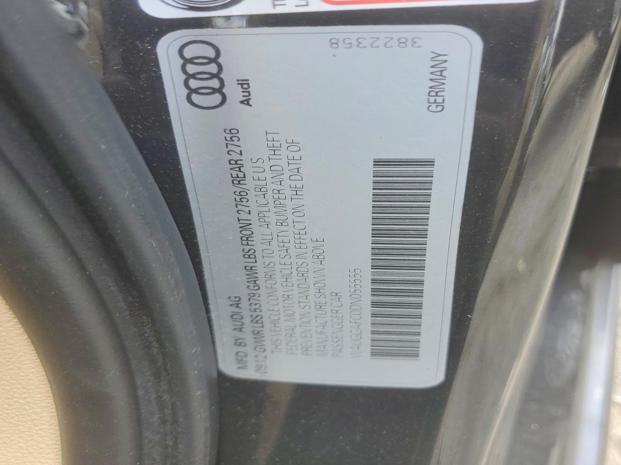 2013 AUDI A6