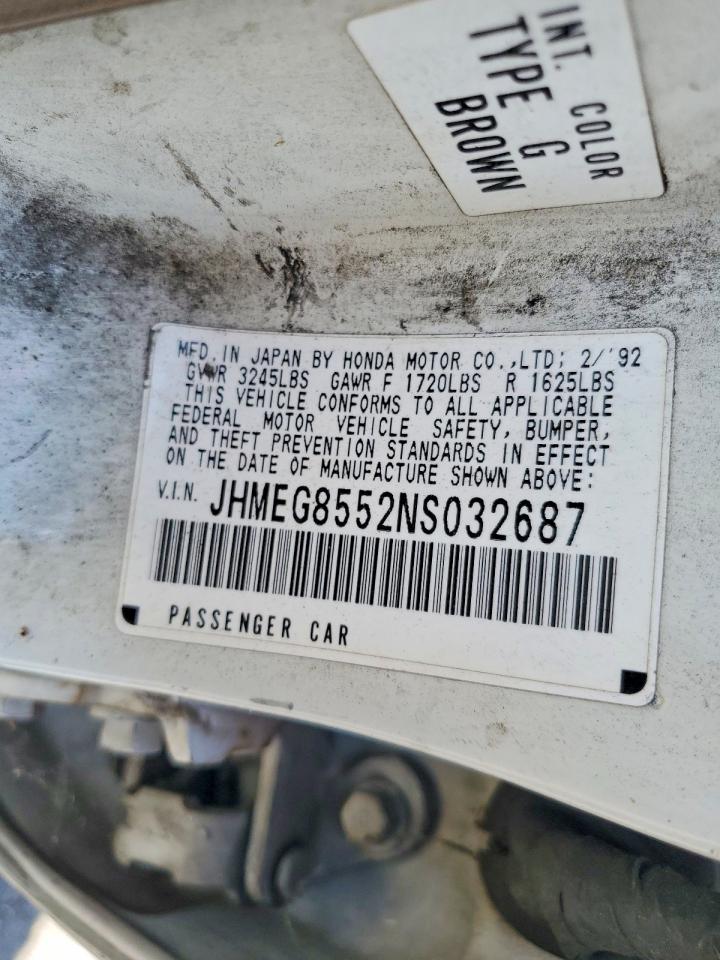 1992 HONDA CIVIC