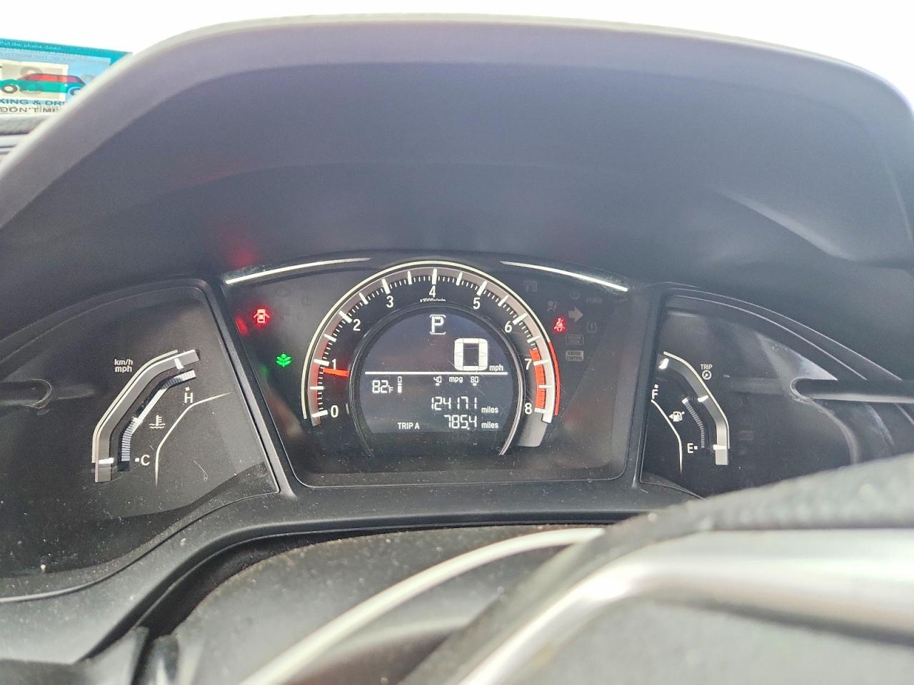 2016 HONDA CIVIC
