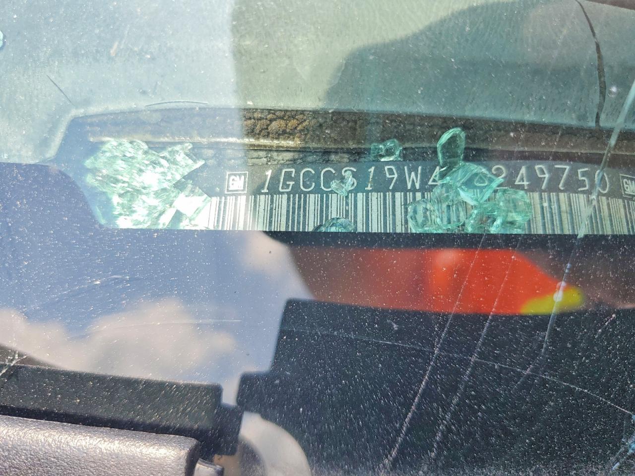 2001 CHEVROLET S10