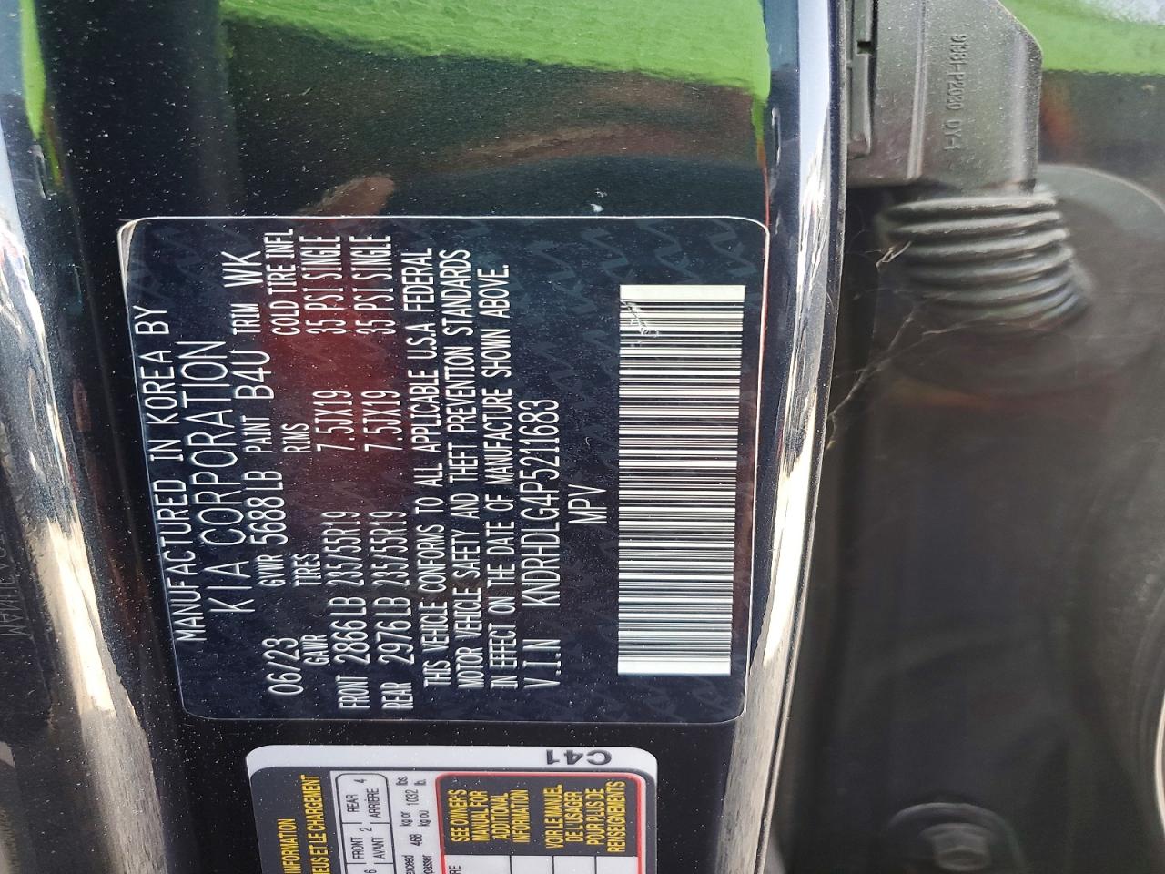 2023 KIA SORENTO