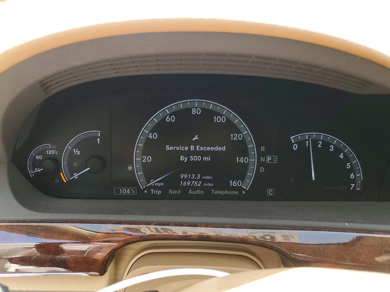 2010 MERCEDES-BENZ S-CLASS