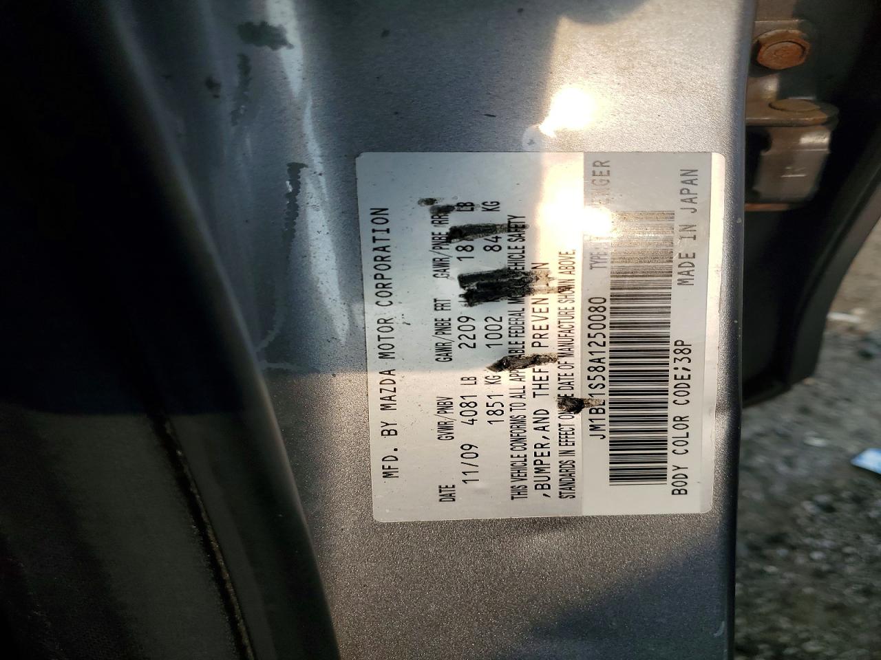 2010 MAZDA MAZDA3